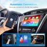 Adaptateur 2 en 1 filaire vers sans fil Carplay Android Auto pour autoradio OEM avec USB Plug and Play | Navi Prof