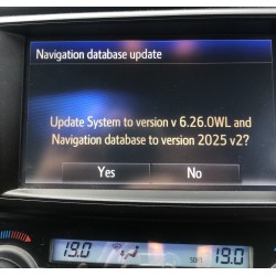 Aggiornamento della navigazione Toyota Touch 2 2025 V2 | Navi Prof