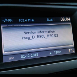Citroën Peugeot MyWay / Wip Nav Rneg Firmware Update R50 Carte SD