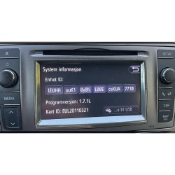 TOYOTA TOUCH 1 NAVIGATION MAP UPDATE USB EUROPE | Navi Prof
