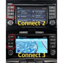 Actualización de Nissan Connect 3 para navegación europea | Navi Prof