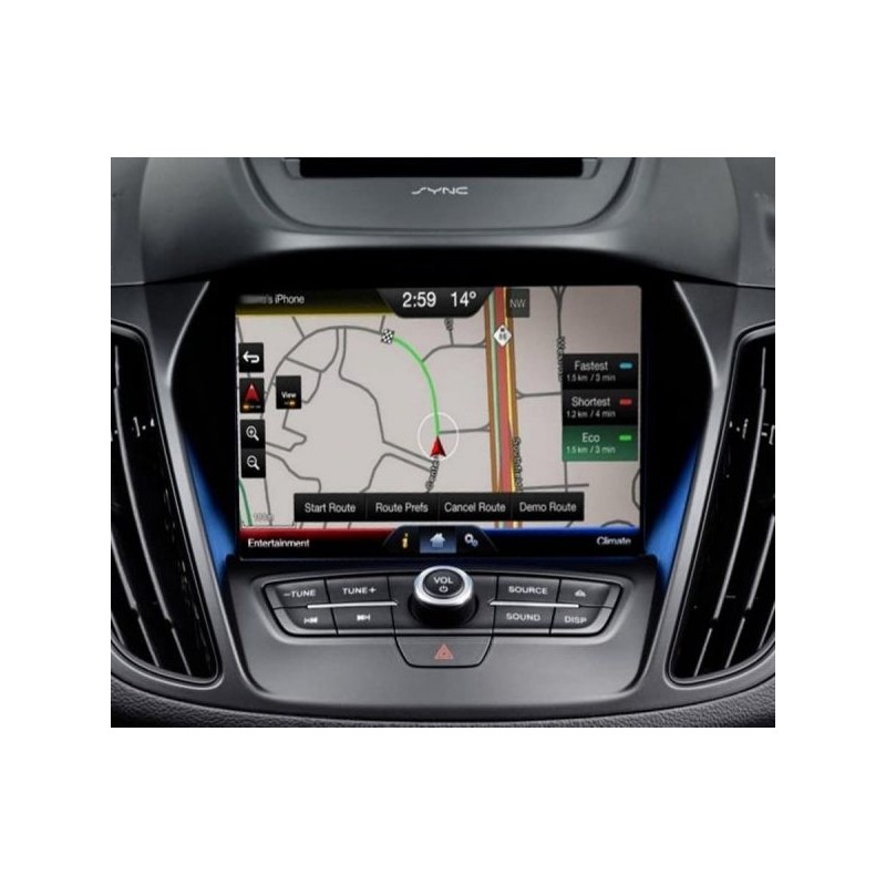 Actualización de navegación FORD SYNC2 F12 para Europa | Navi Prof